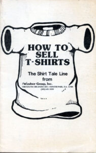 How to Sell T-shirts book 1976